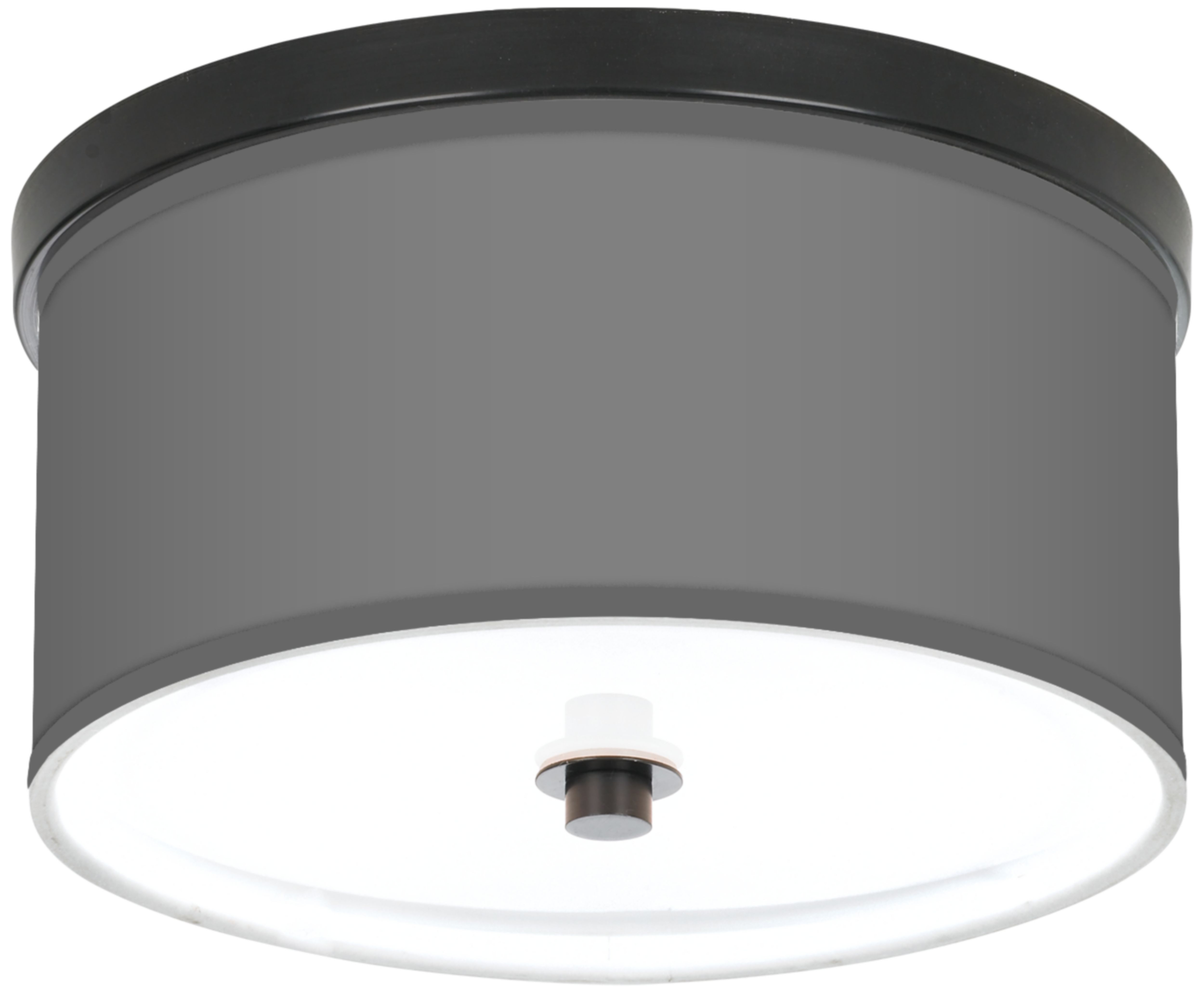 Bronze Finish Energy Efficient 10 1/4" Wide Ceiling Light