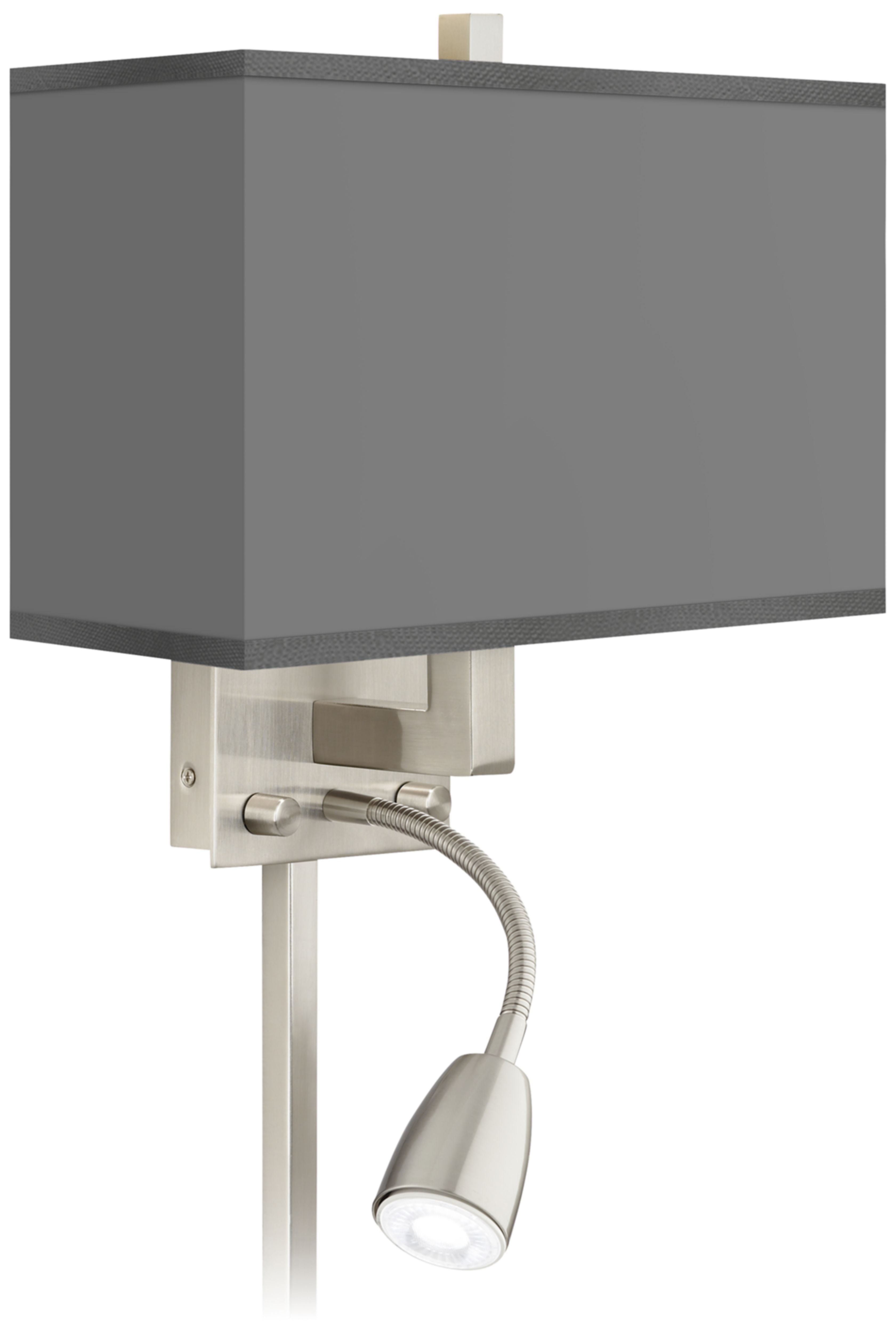 Giclee LED Reading Light Plug-In Sconce