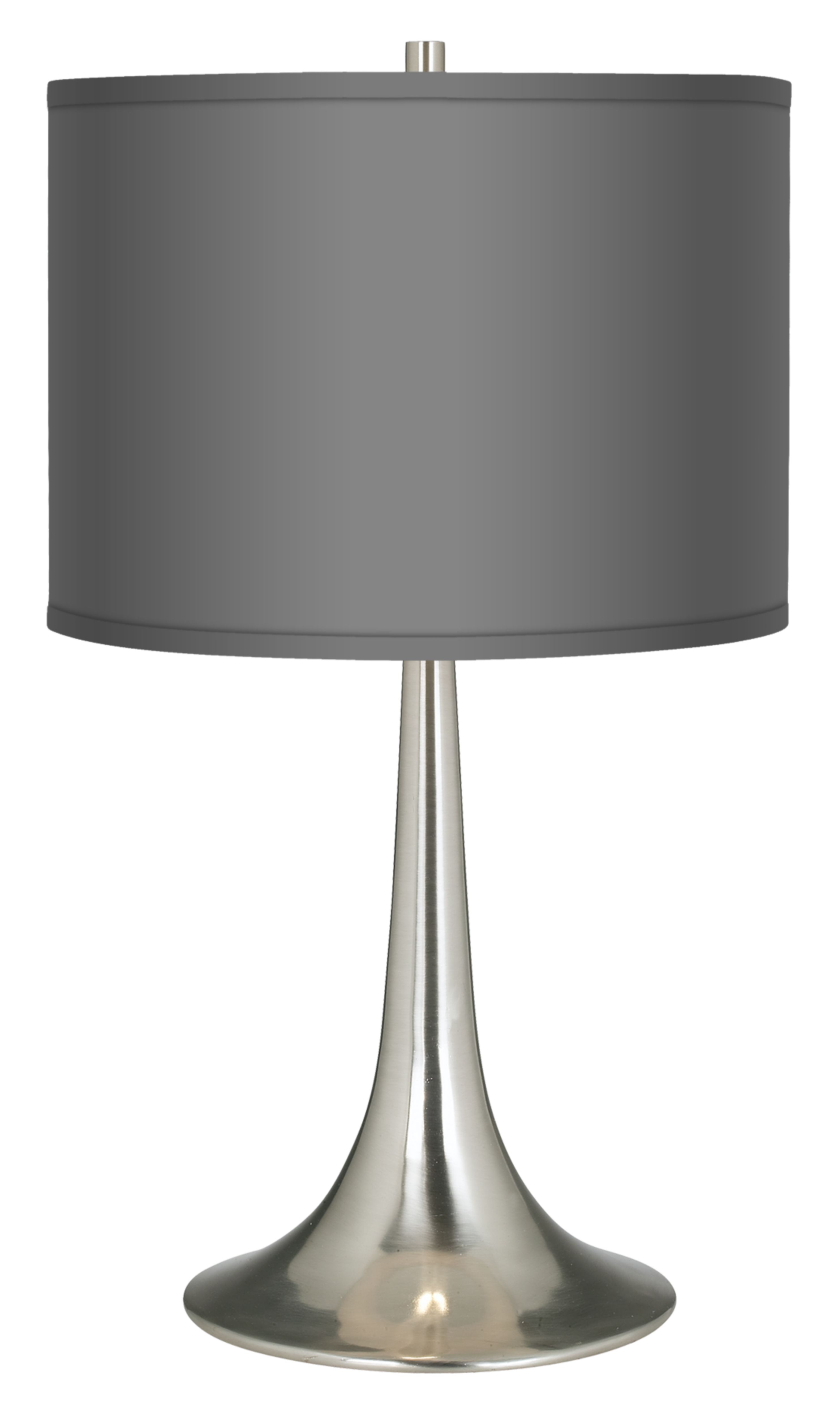 Drum Shade Trumpet Table Lamp