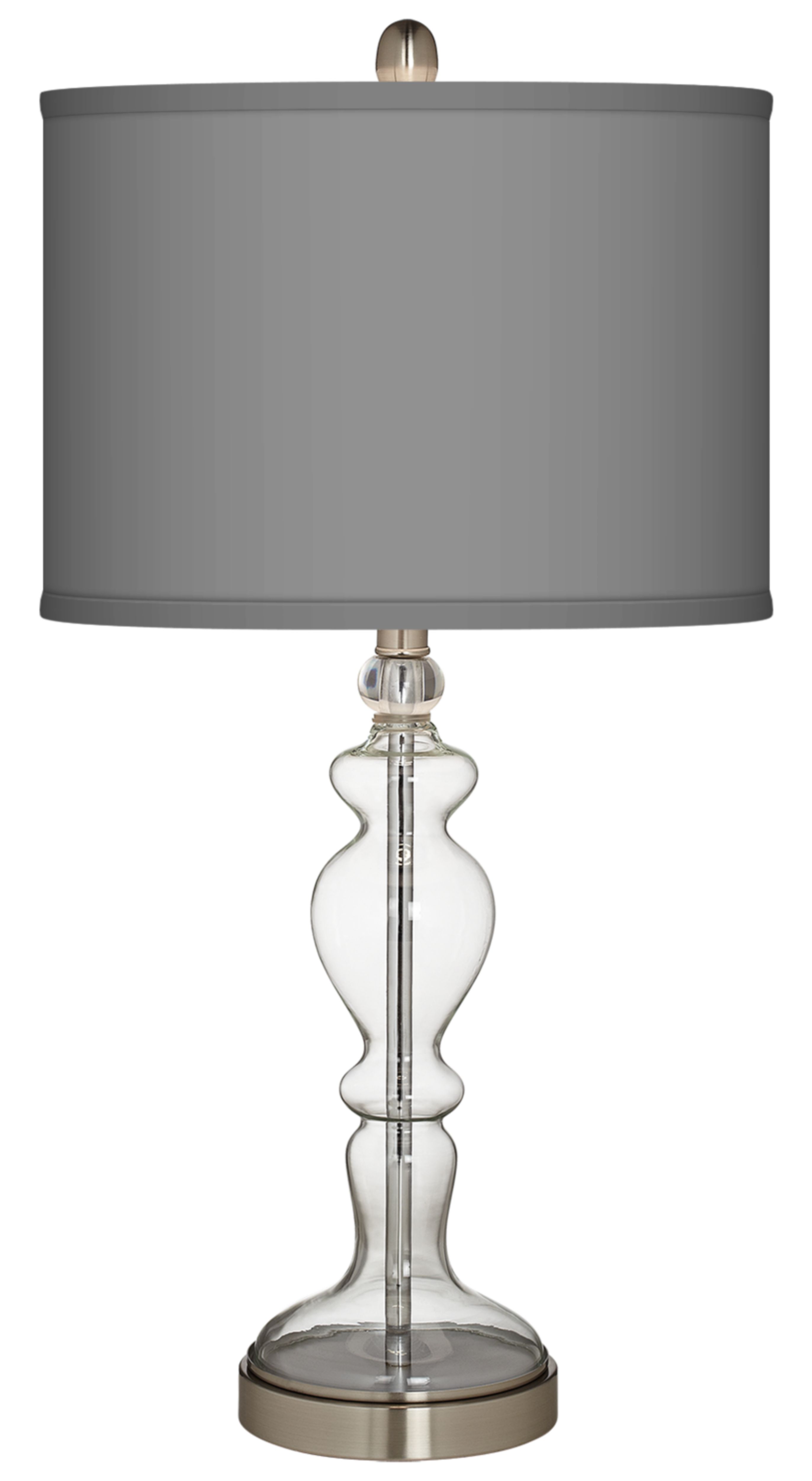Apothecary Clear Glass Table Lamp