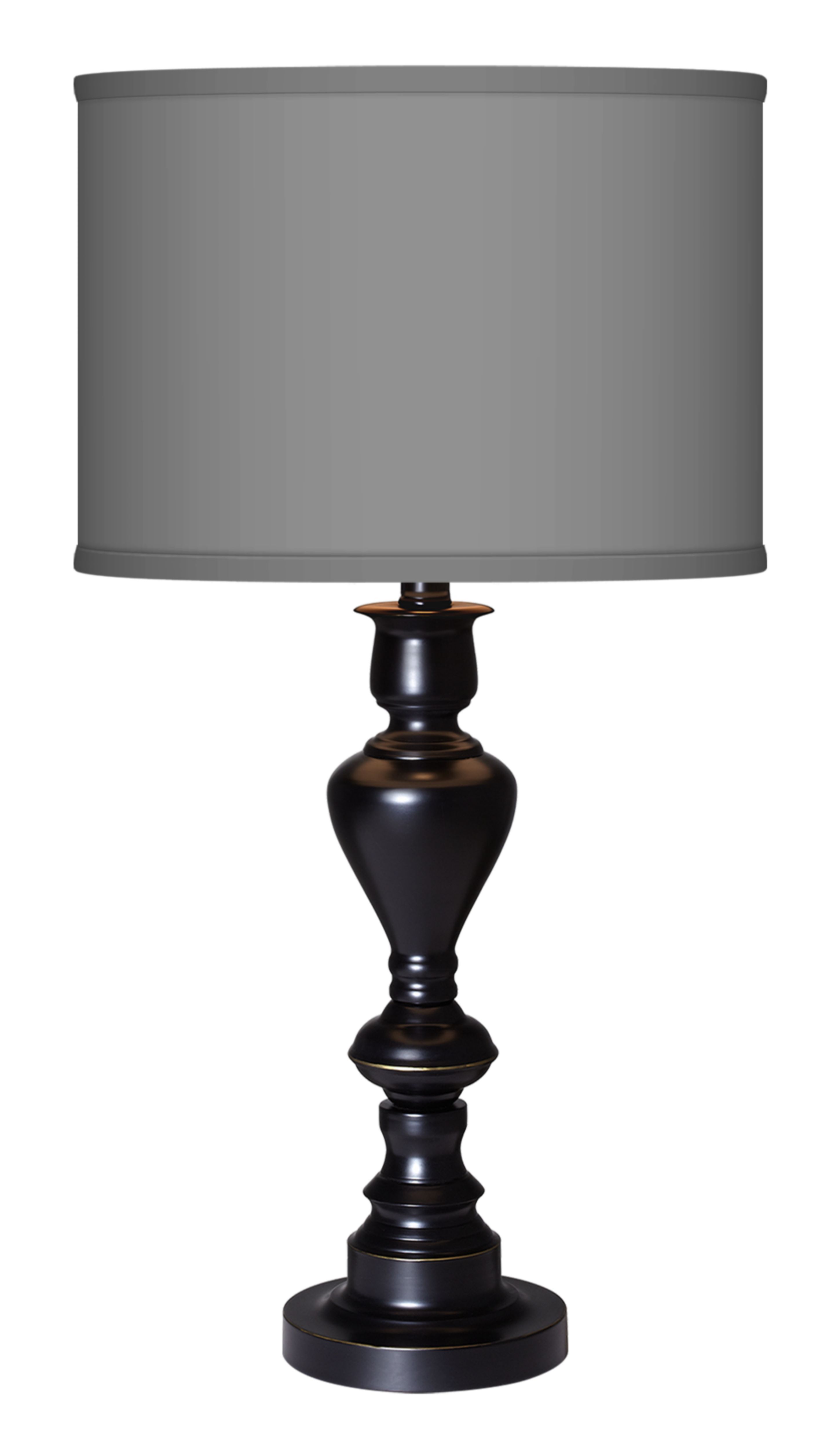 Giclee Glow Black Bronze Table Lamp