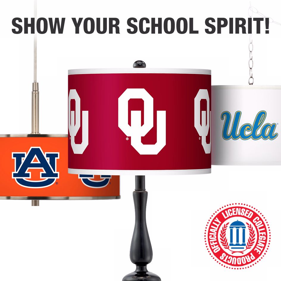 Lamps and Lighting with Officially Licensed College Logos