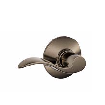 Accent Pewter Left and Right Passage Schlage Door Levers