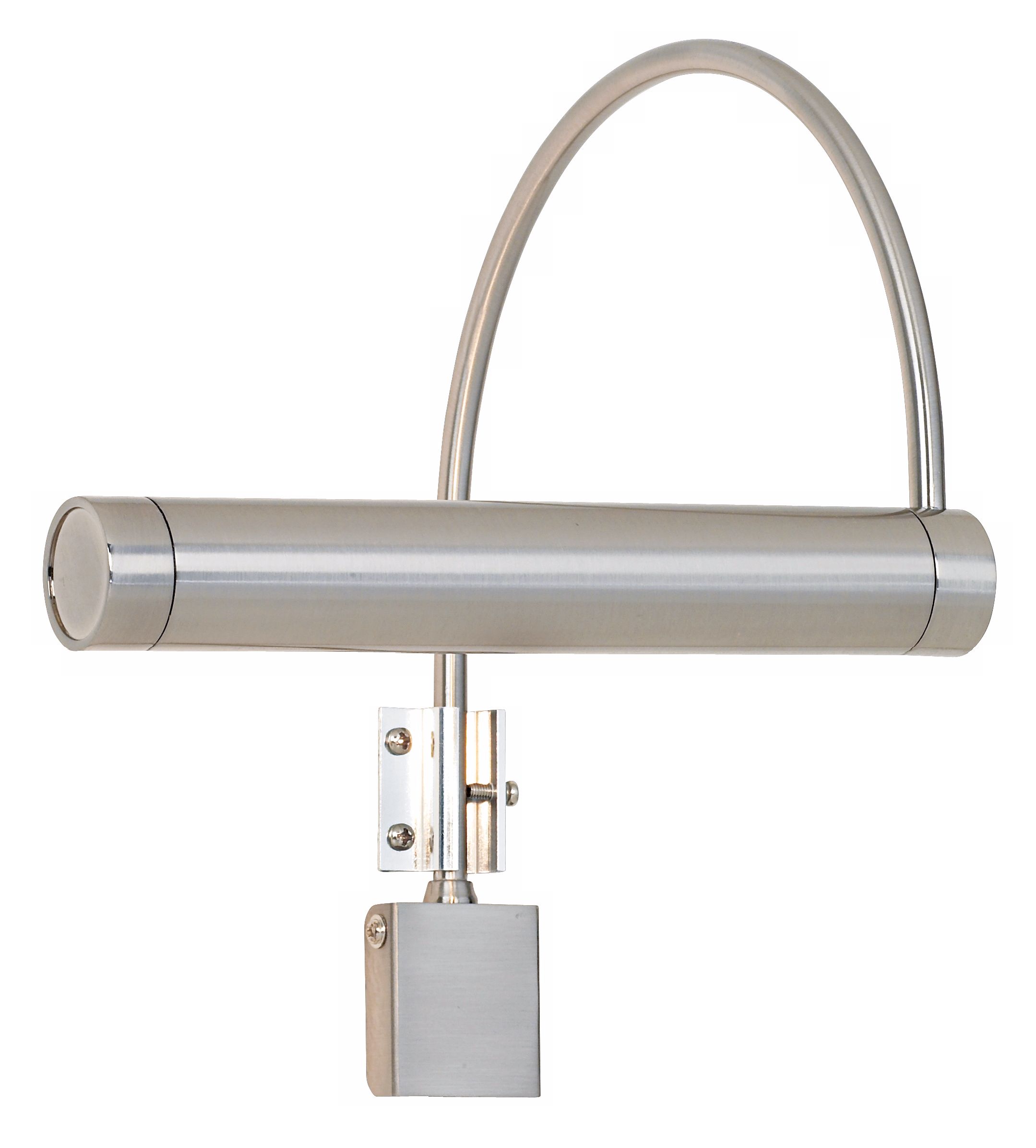 Modern Satin Nickel 8" Wide Plug-in Picture Light