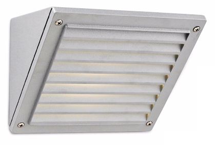 DARK SKY Silver Finish 6" High Outdoor Wall Light
