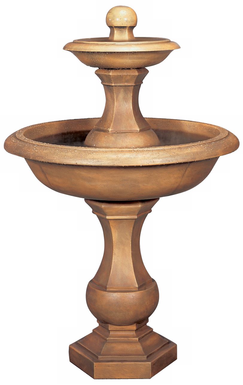 Henri Studios Barrington Two Tier Garden Fountain
