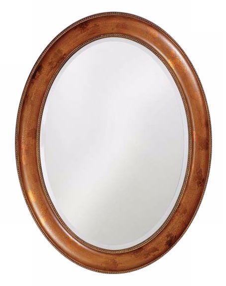 Hays Copper with Bronze Overlay 39" High Wall Mirror