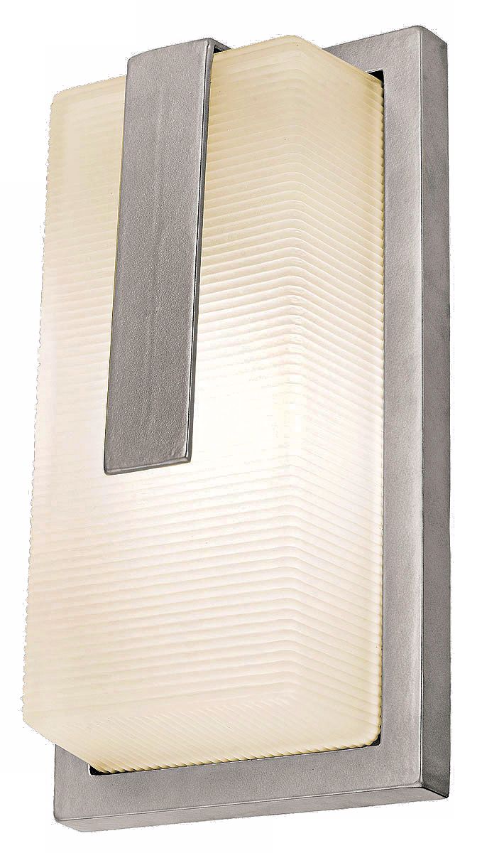 Neptune Satin Silver Outdoor 13" High Wall Sconce