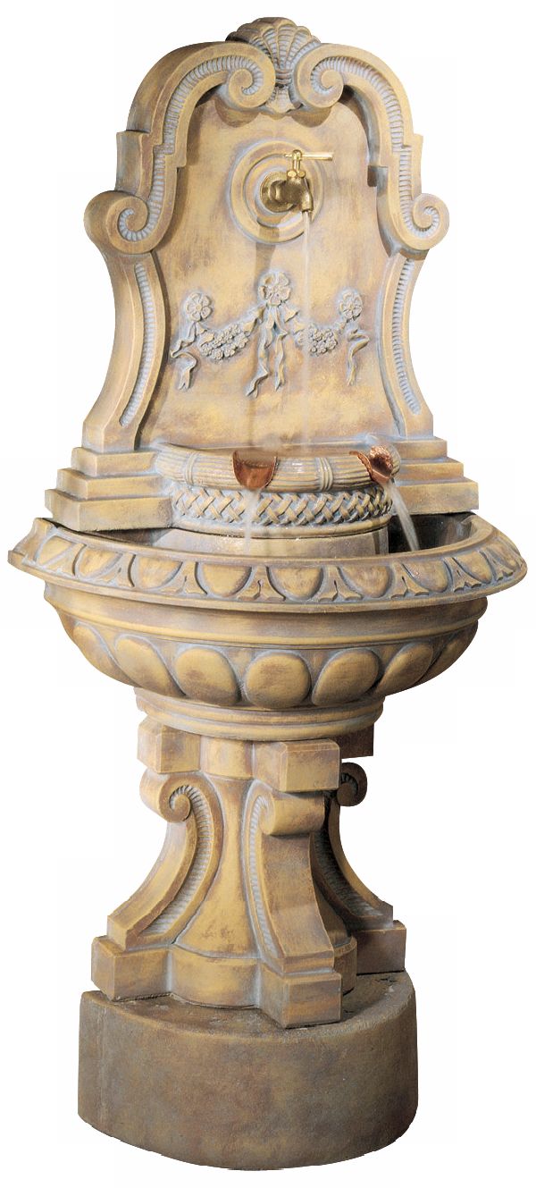 Henri Studios Murabella Flatwall Garden Fountain