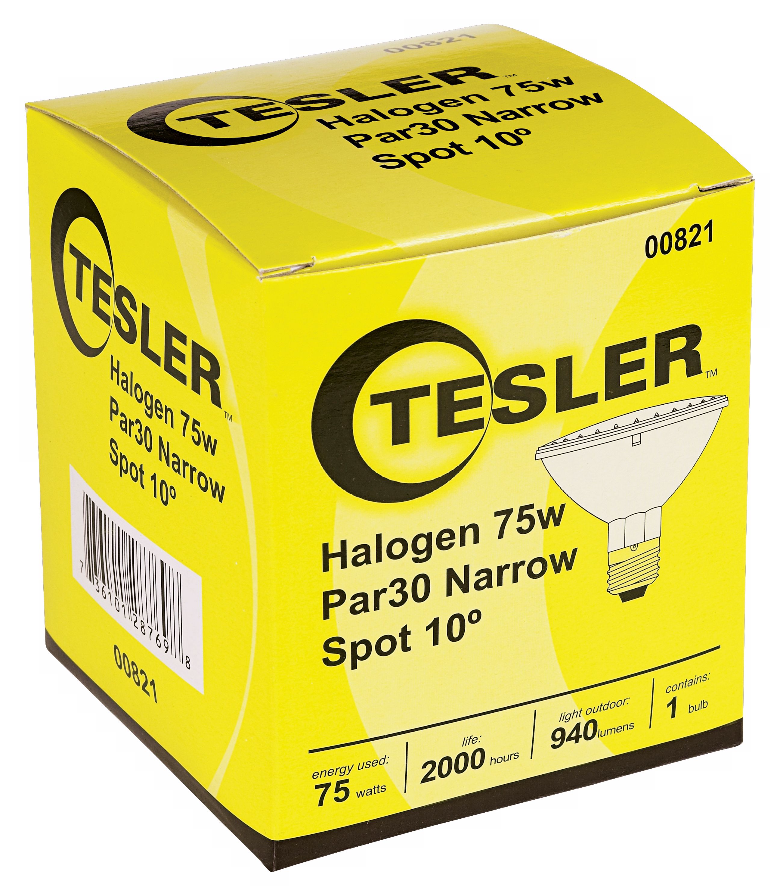 Tesler PAR30 75 Watt Narrow Spot Light Bulb