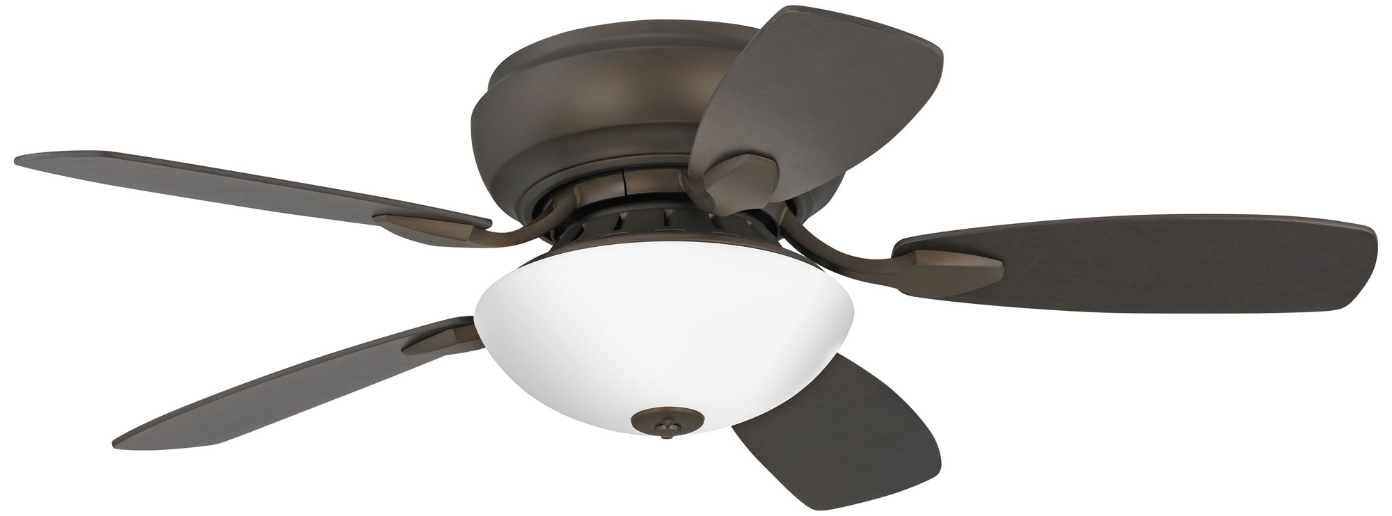 44" Casa Habitat™ Oil-Rubbed Bronze Hugger Ceiling Fan