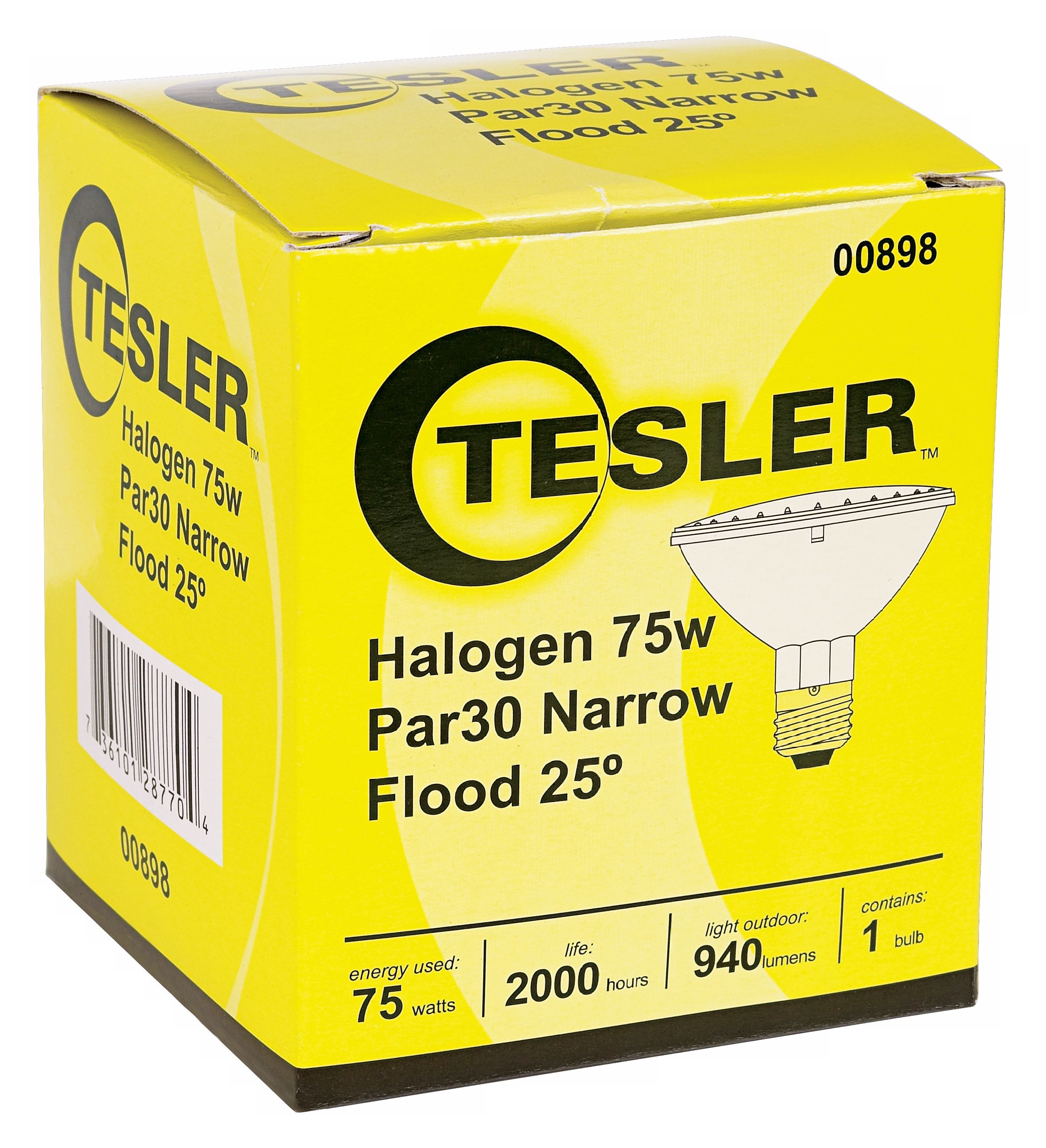 Tesler PAR30 75 Watt Narrow Flood Light Bulb