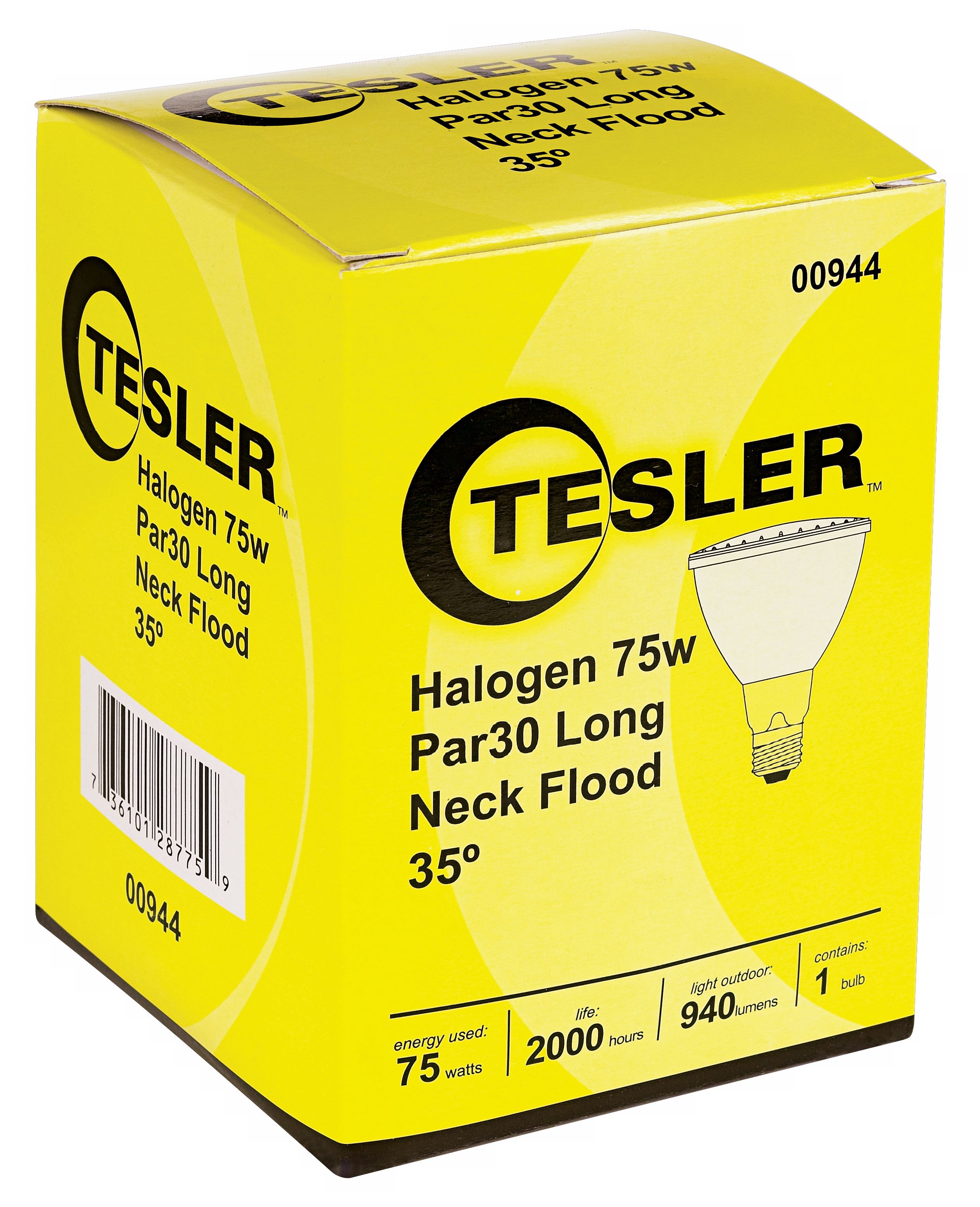 Tesler PAR30 75 Watt Long Neck Halogen Light Bulb