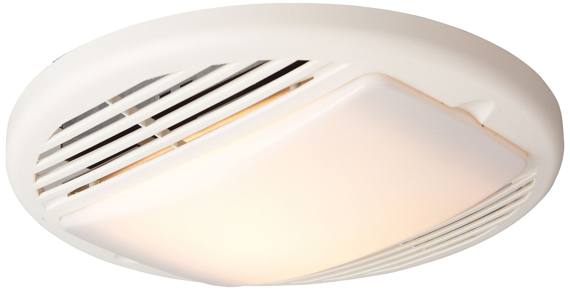 Bathroom Fans  Light on Tieber 50cfm White Premium Bathroom Exhaust Fan With Light