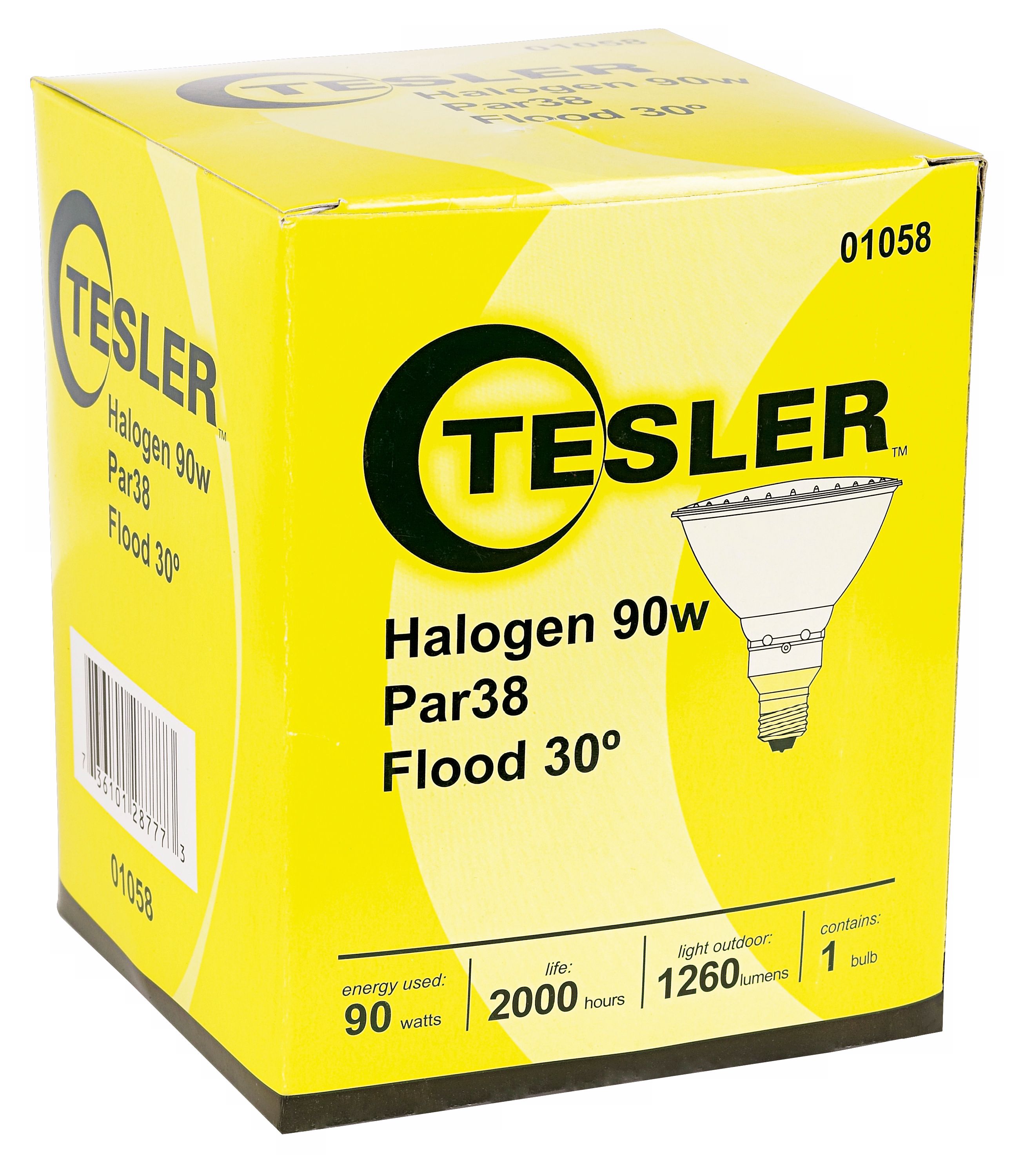 Tesler PAR38 Halogen 90 Watt Flood Light Bulb
