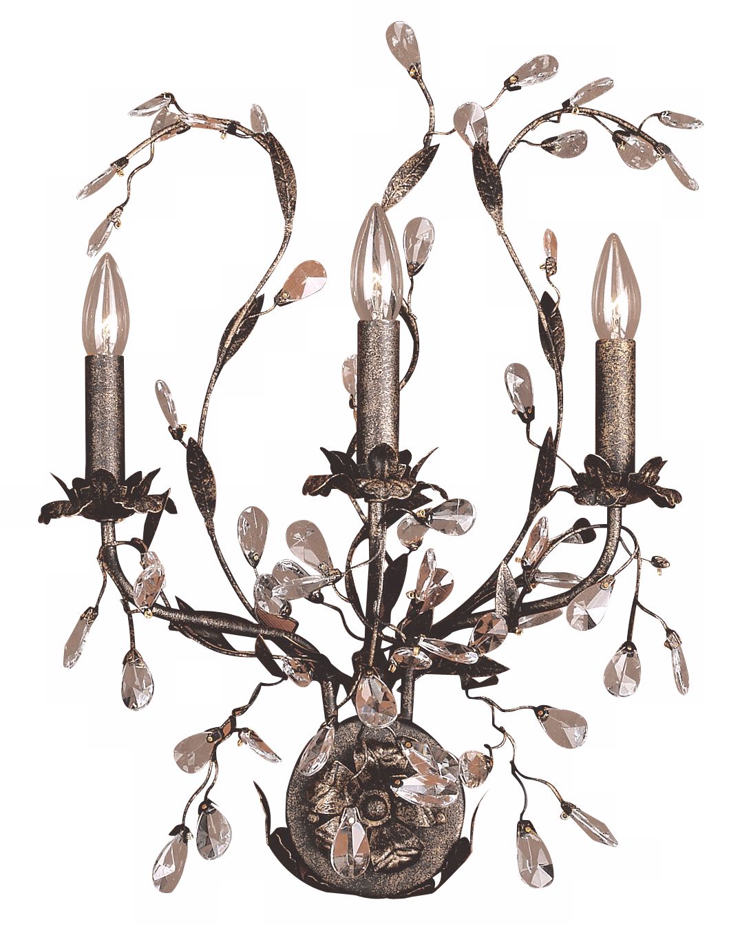 Circeo Collection 24" High Three Light Wall Sconce