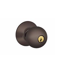 Schlage Orbit Oil-Rubbed Bronze Keyed Door Knob
