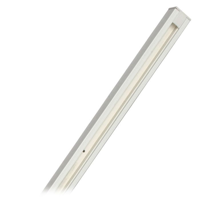 Lightolier White Dead End 4' Circuit Track