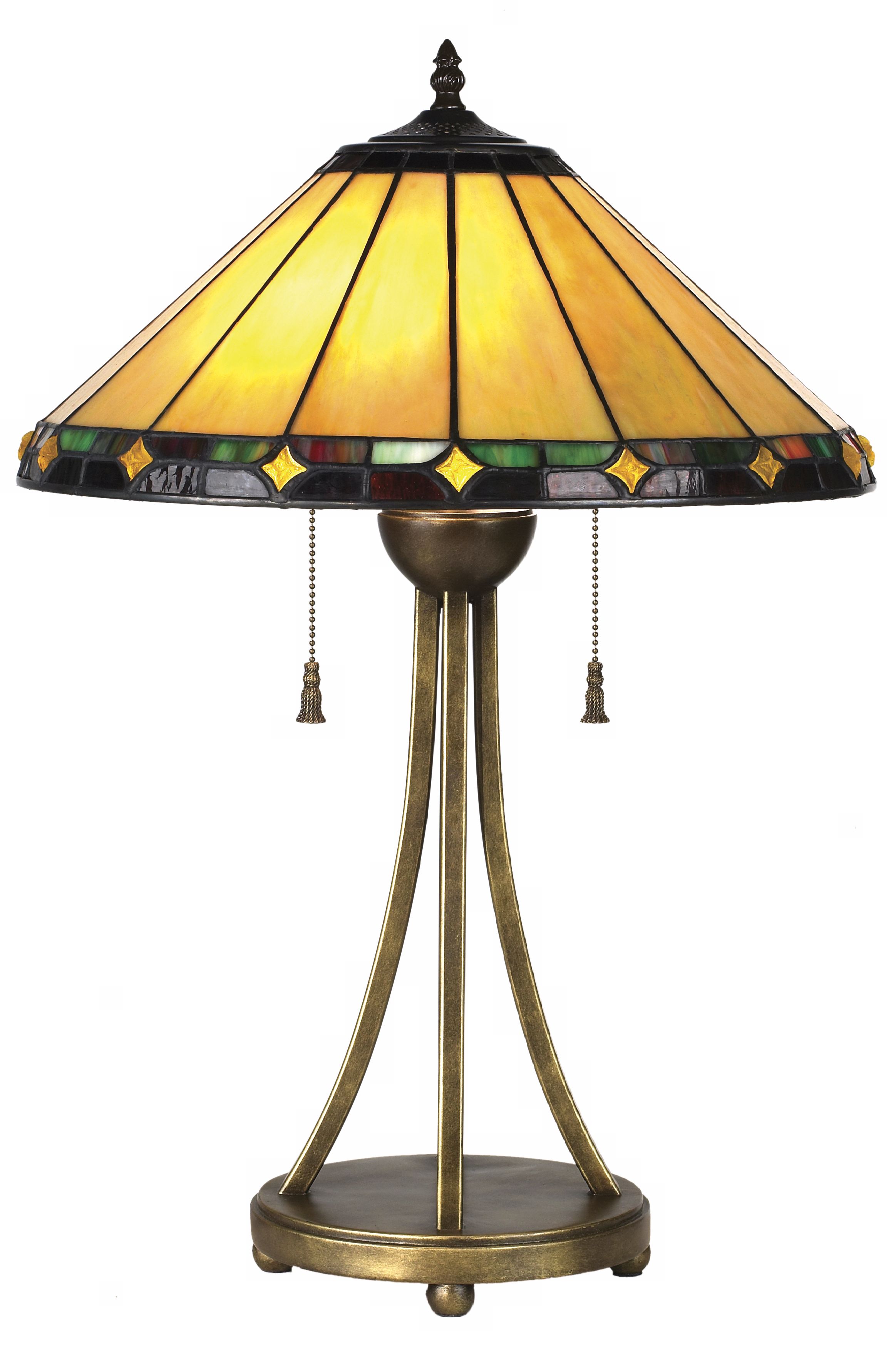 Macintosh Art Glass Table Lamp