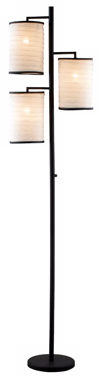 Bellows Three Lite Tree Floor Lamp