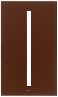 Lutron Vierti Sienna Single Gang Screwless Faceplate 02058