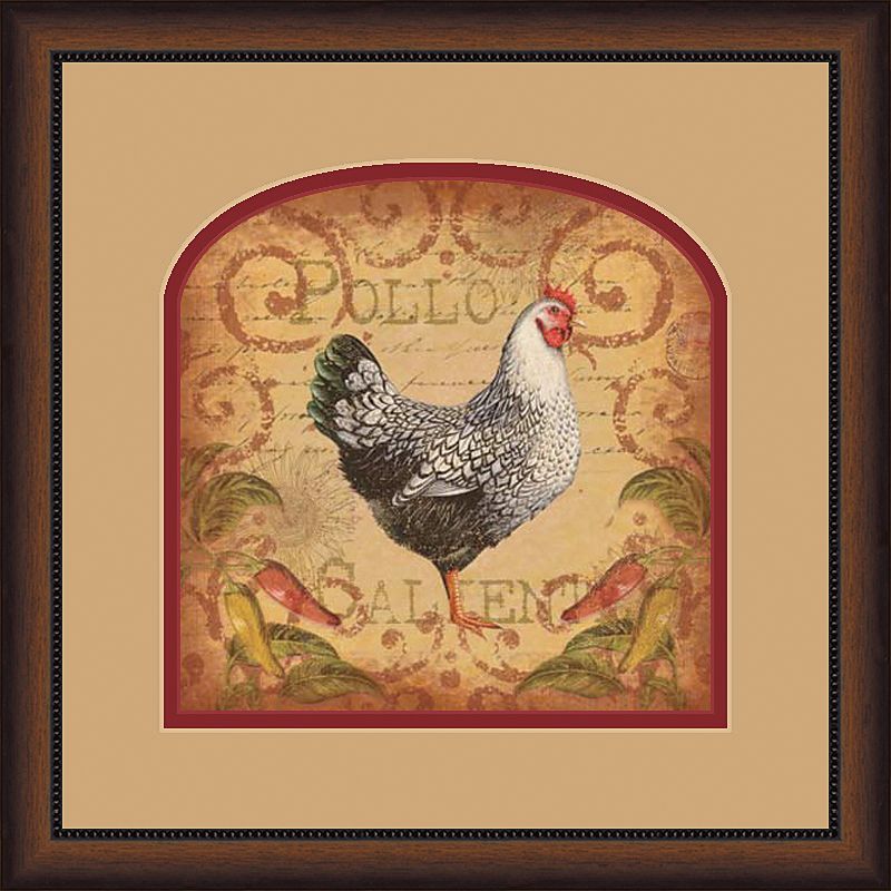 Pollo Caliente A 19 3/4" Square Wall Art