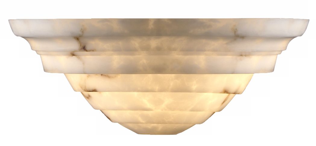Faux Alabaster Supreme Wall Sconce