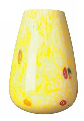 Lacrima Collection 10" High ADA Yellow Wall Sconce
