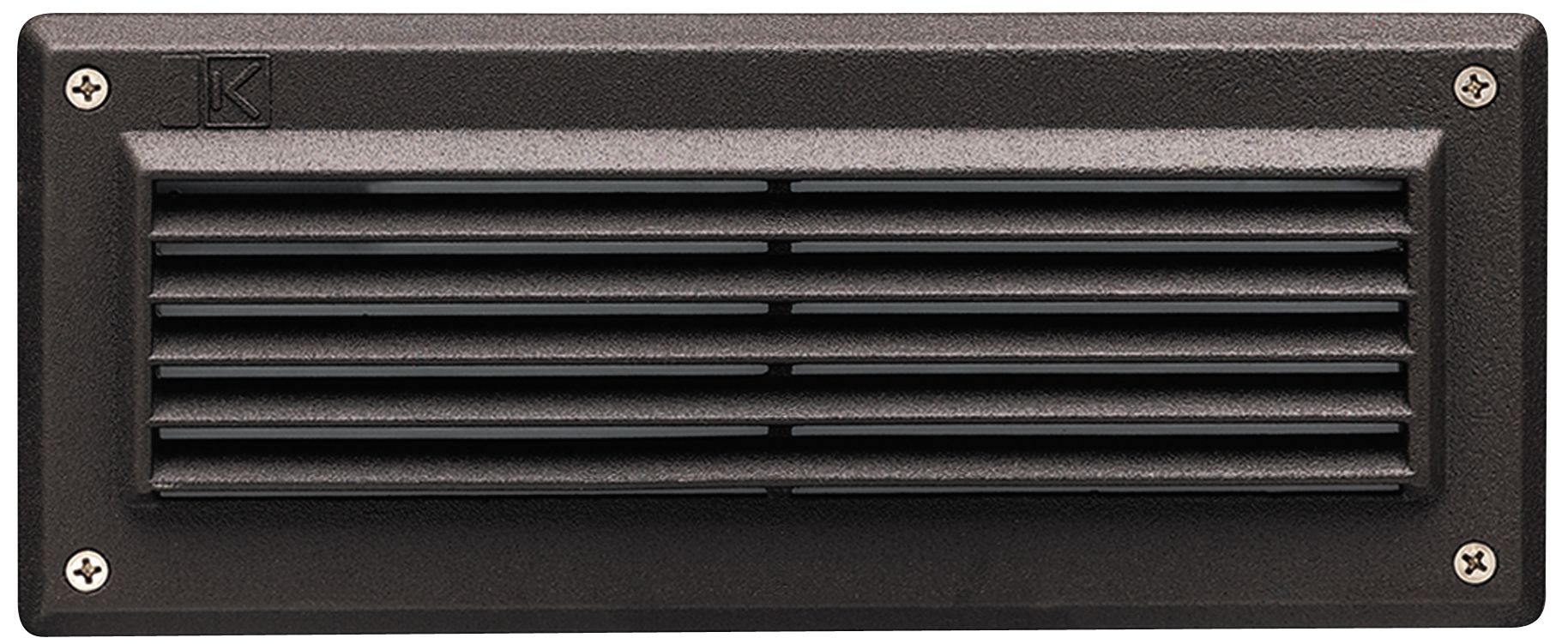 Black Louvered Wall  Light