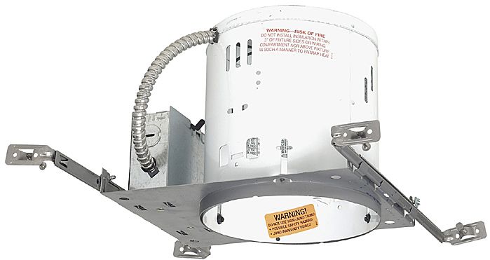 Juno 6" Line Voltage NonIC New Construction Recessed Housing