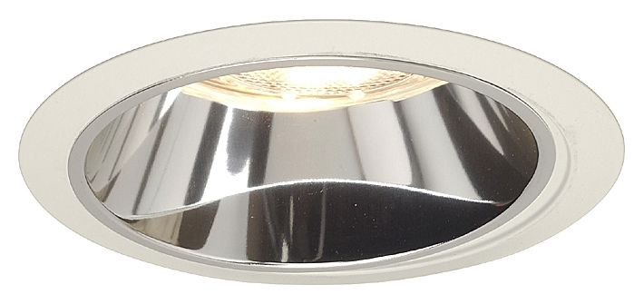 Juno 6" Line Voltage Clear Alzak White Recessed Light Trim