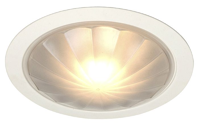 Juno 6" Fluted Drop Opal Trim