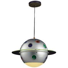 Planet and Stars Pendant Chandelier
