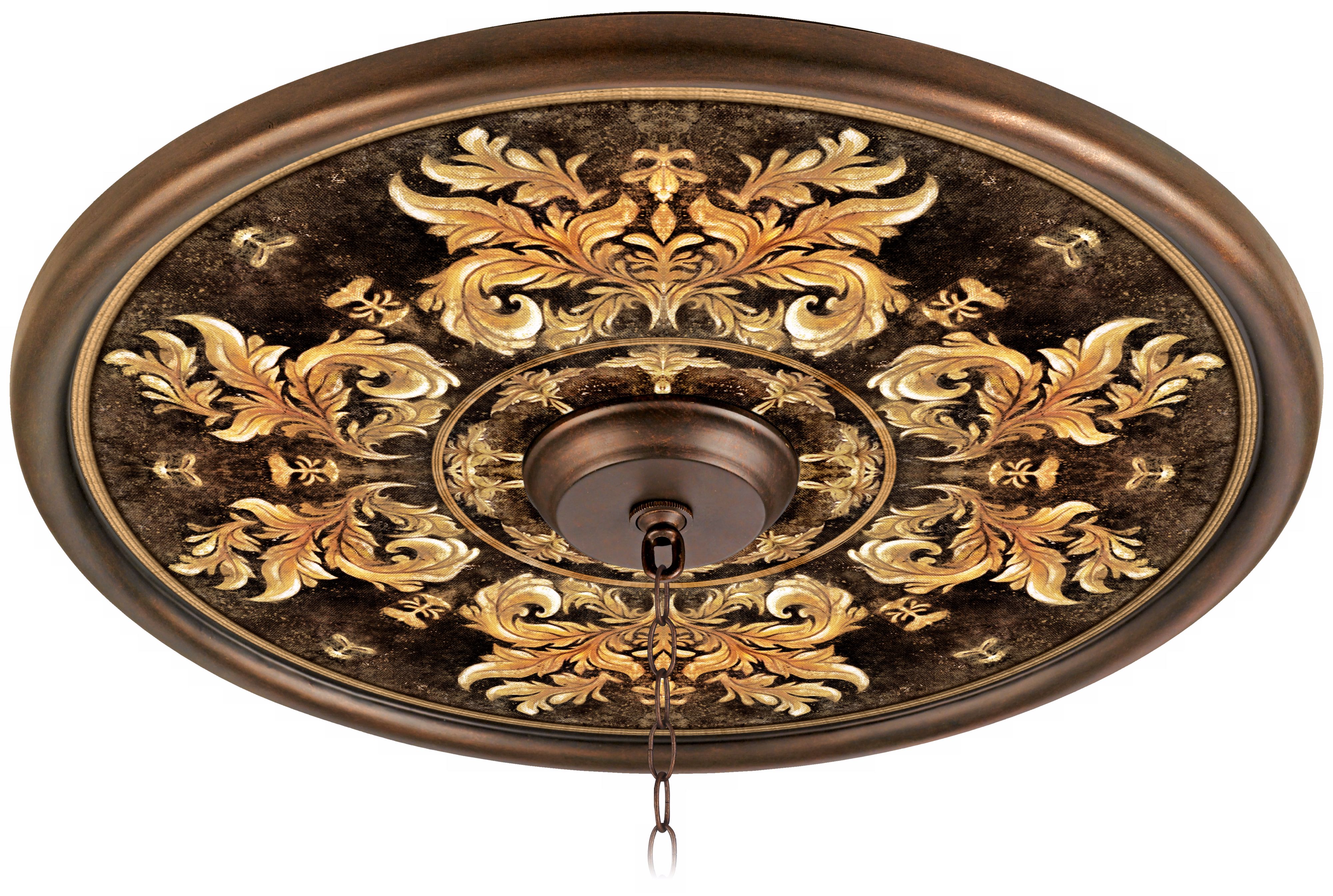 King’s Way 24" Giclee Bronze Ceiling Medallion
