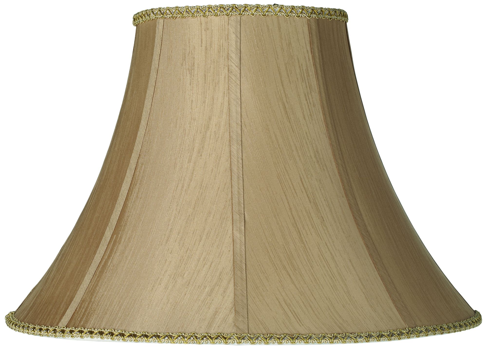Earthen Gold Round Bell Lamp Shade 8x18x13 (Spider)