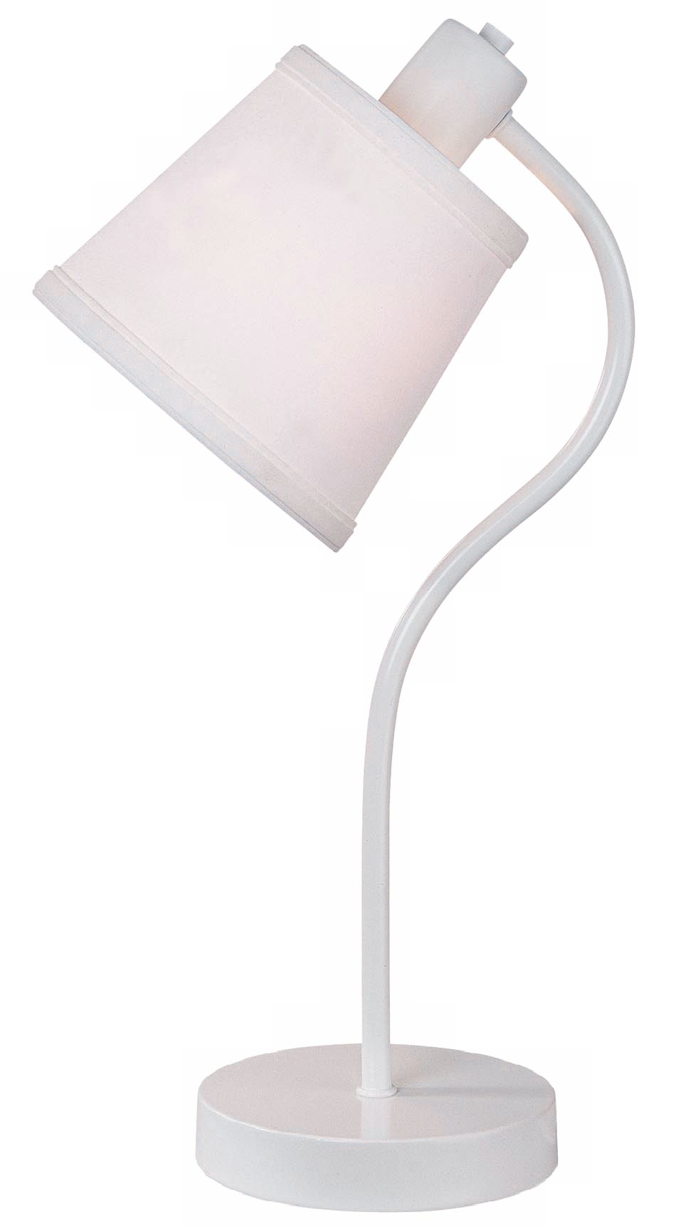 Curve White Desk Lamp