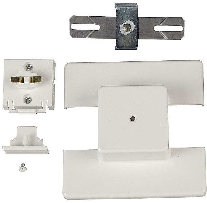 Juno White Finish Electrical Floating Canopy