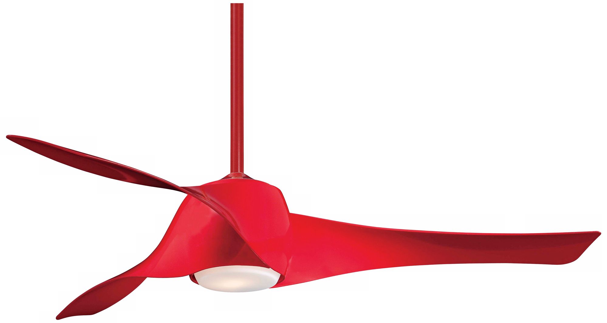 58" Artemis High Pure Red Ceiling Fan