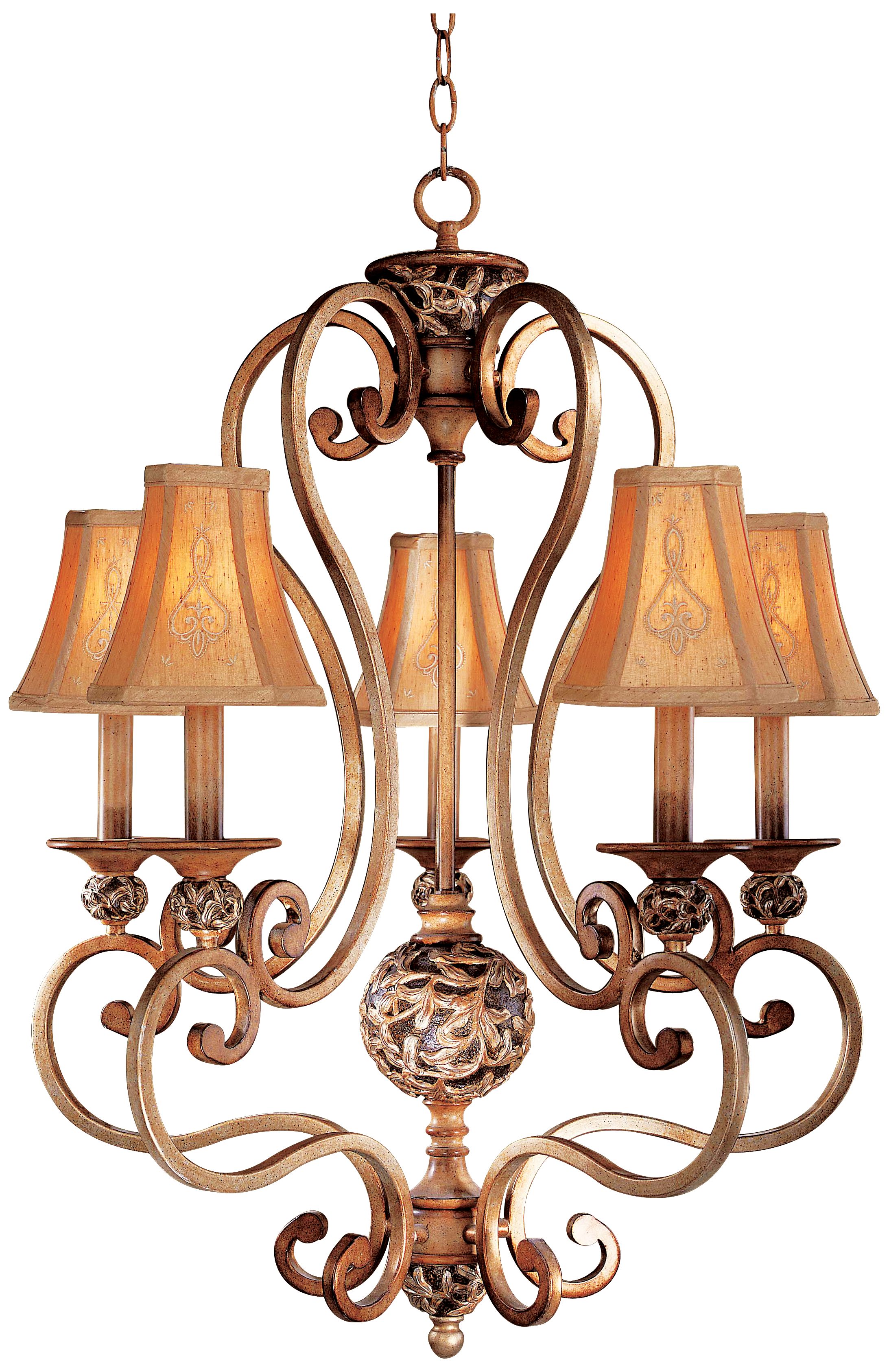 Jessica McClintock's Salon Grand Five Light Chandelier