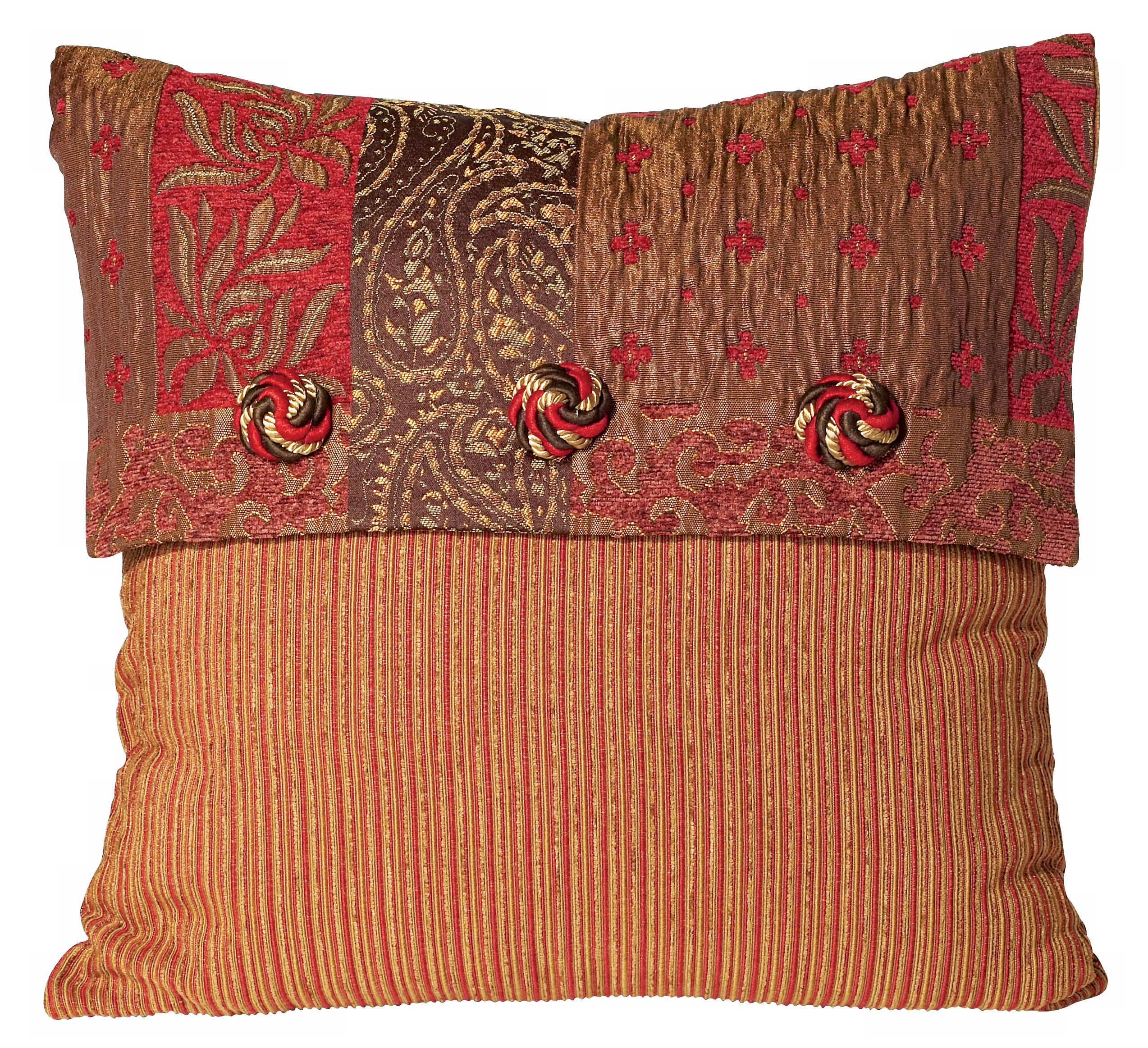 Caravan Collection Flap Throw Pillow
