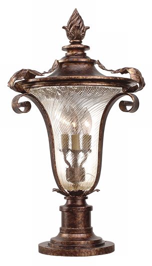 Pirouette Collection 27 3/4" High Outdoor Post Mount Light