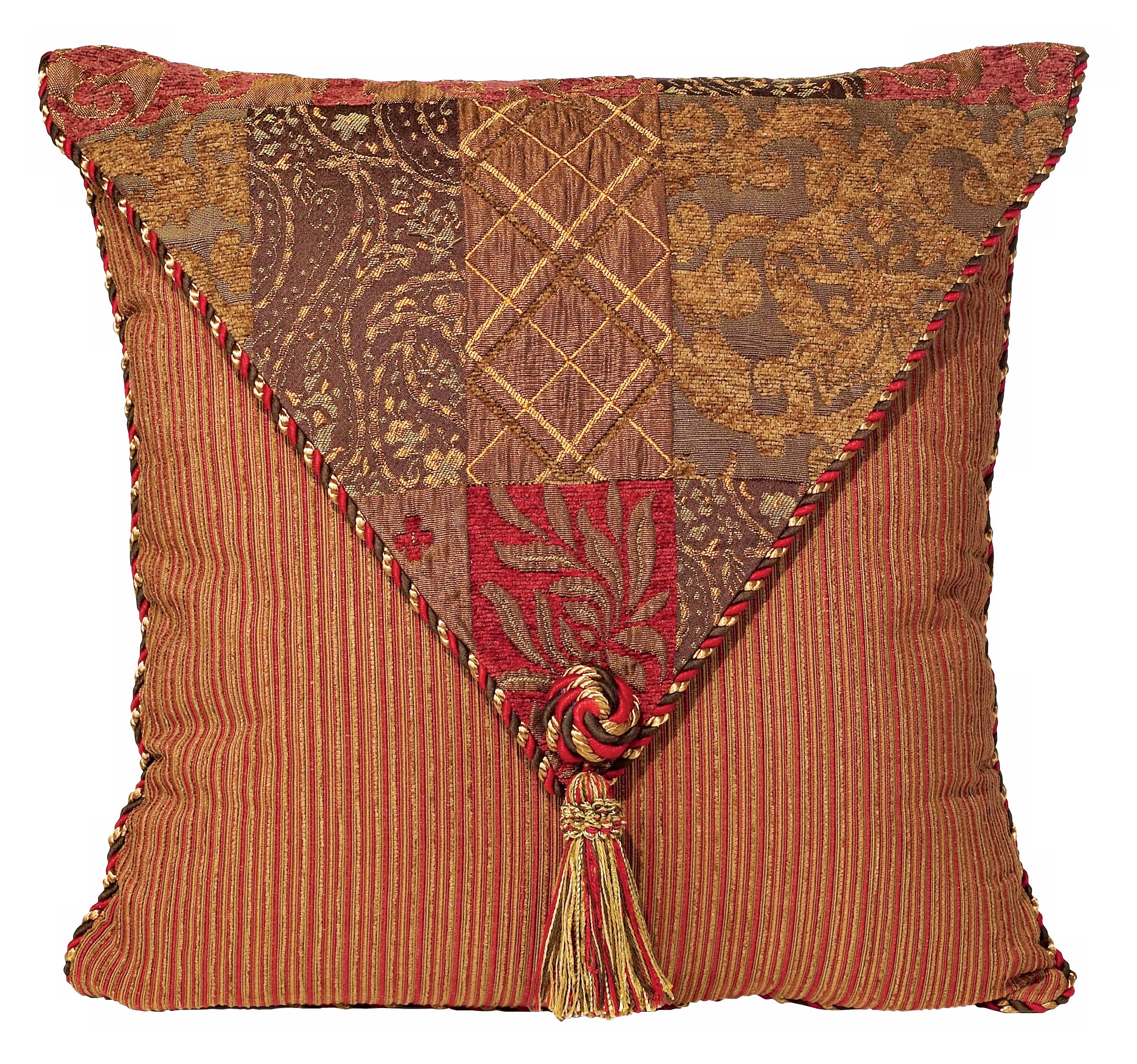 Caravan Collection Envelope Flap Throw Pillow