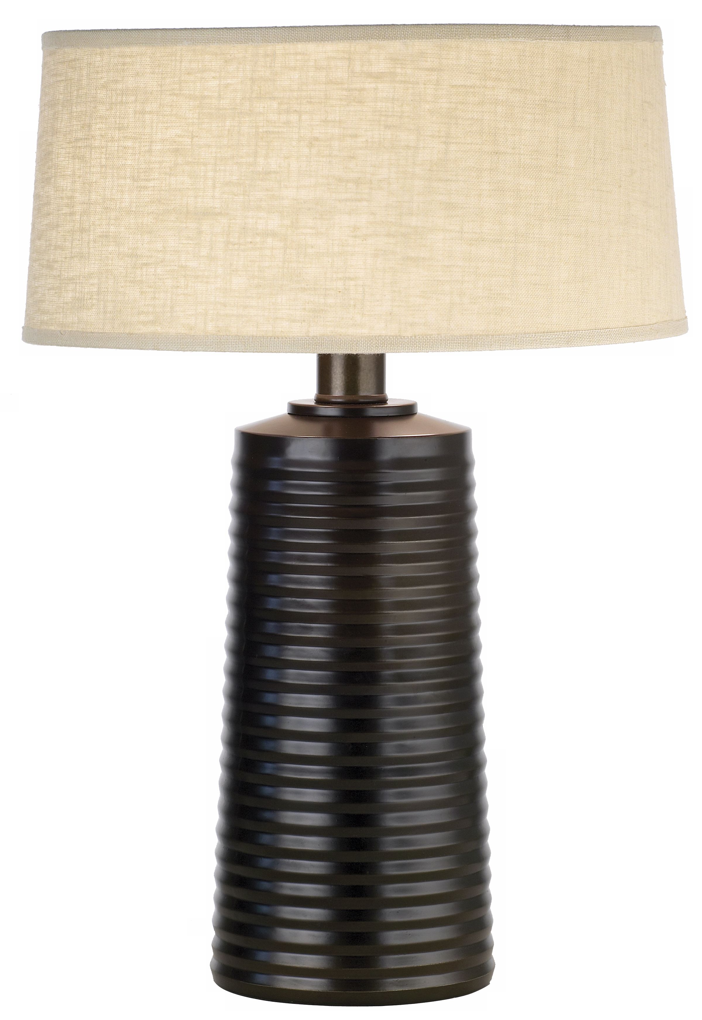 Robert Abbey Fuzo Bronze Accent Table Lamp