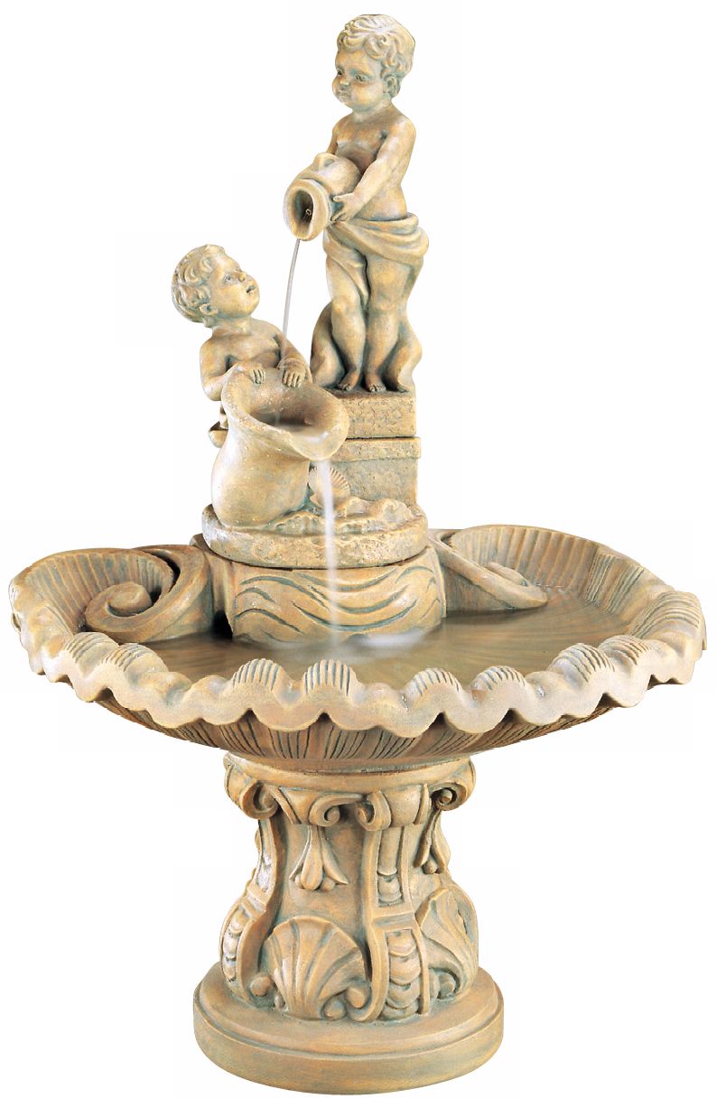 Henri Studios Pouring Cherubs Fountain