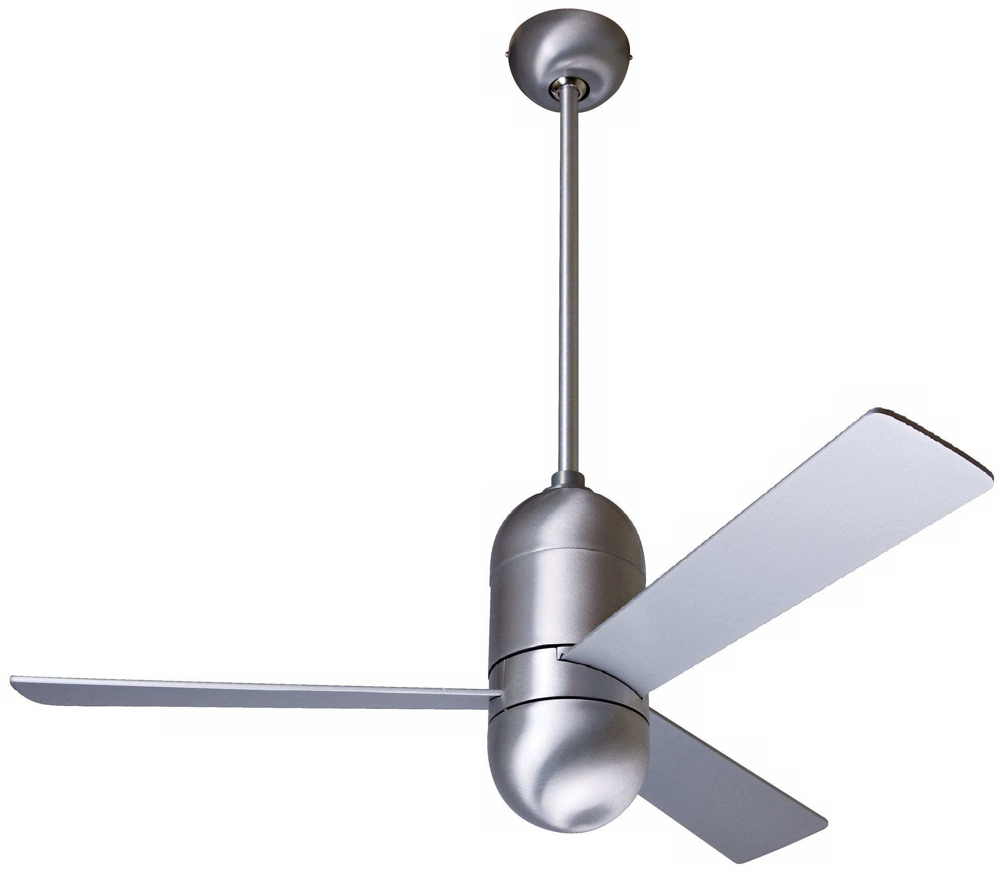 42" Modern Fan Cirrus Aluminum Finish Ceiling Fan