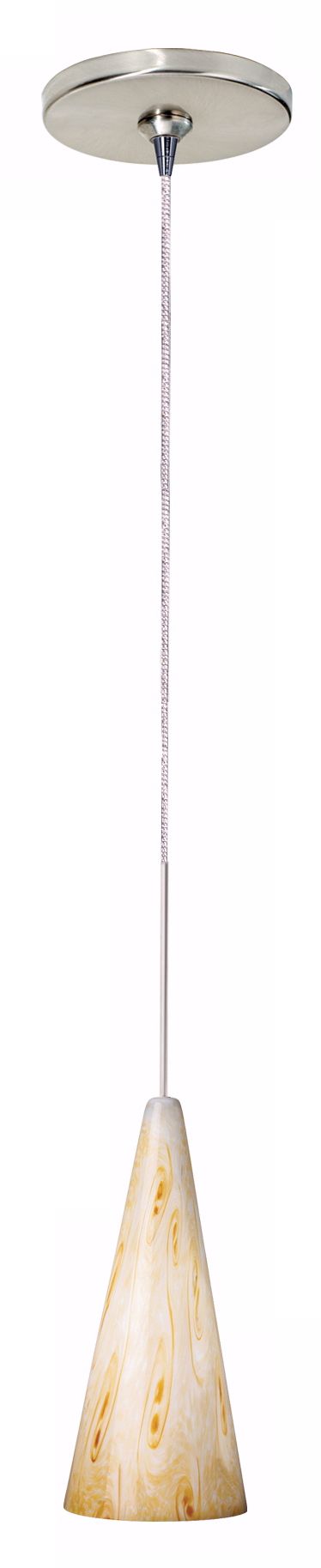 Caramel Satin Nickel Tech Lighting Mini Pendant