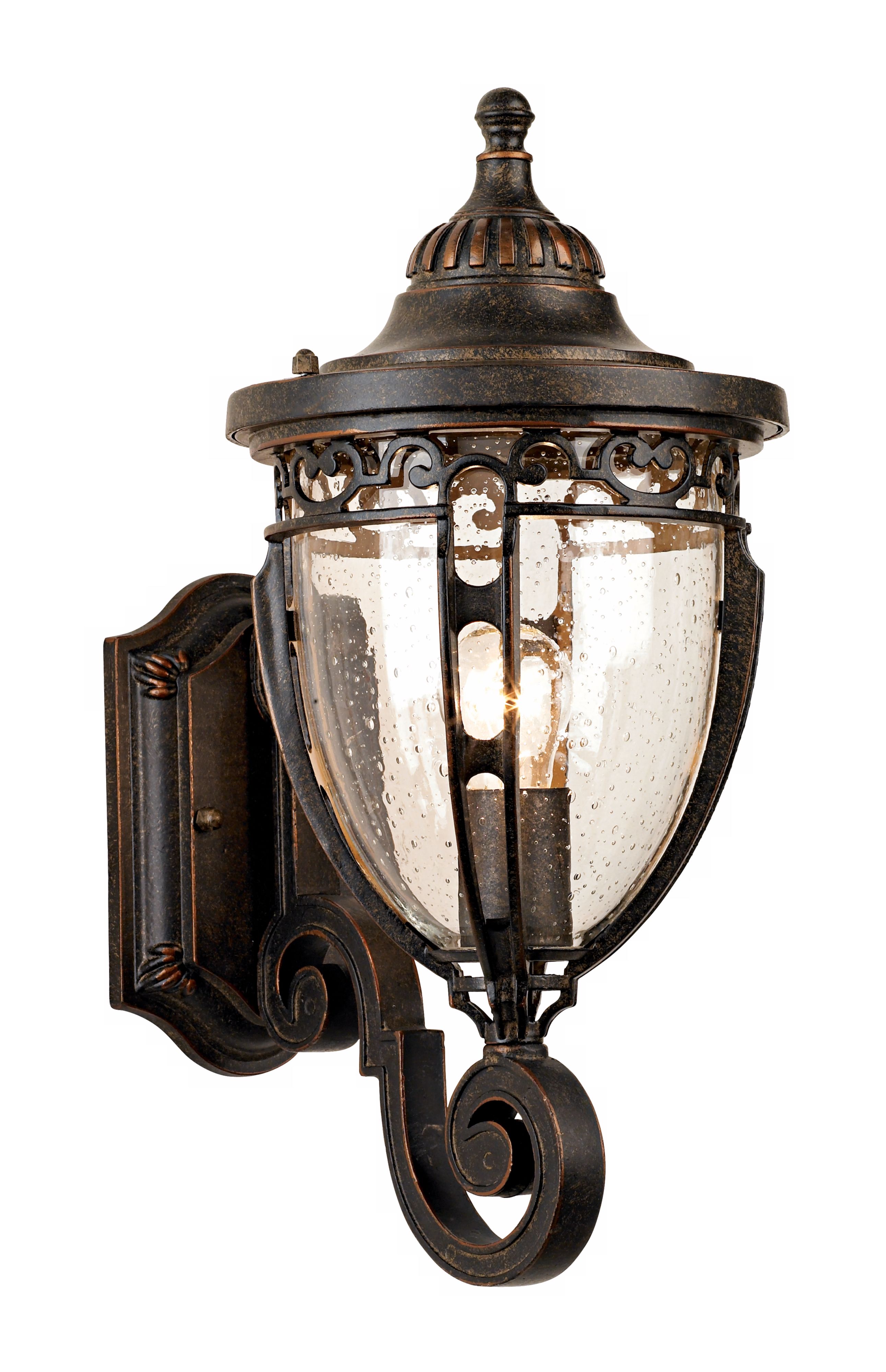 Bellisimo Bottom-Arm 16" High Outdoor Wall Light