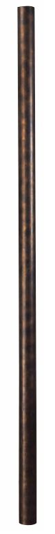 Hazelnut Bronze Finish 84" High Outside Direct Burial Pole