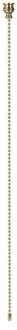 Brass Finish Ceiling Fan Pull Chain 03837