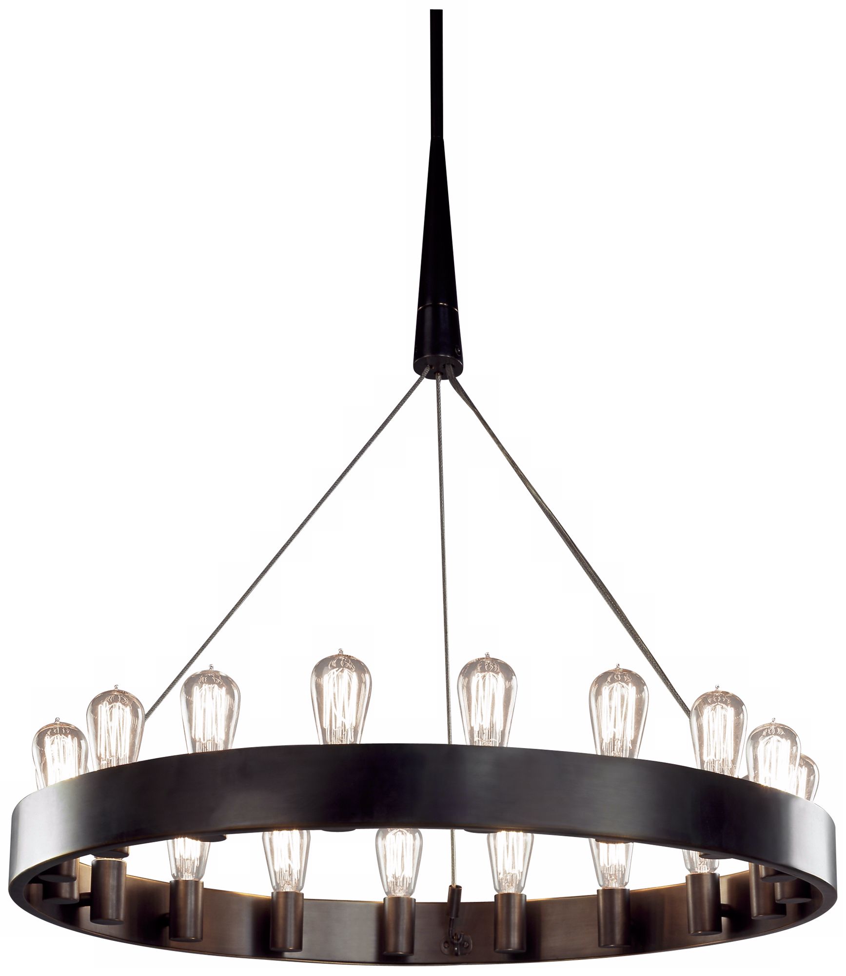 Rico Espinet 18-Light 35" Wide Candelabra Chandelier